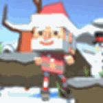 Santa in search of toys