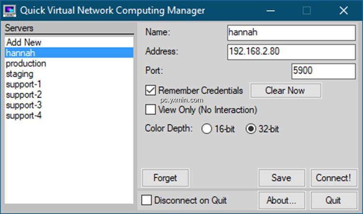 【图】Quick Virtual Network Computing(截图1)