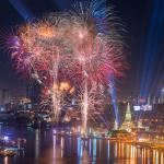 Fireworks on New Year’s Fireworks on New Year’s
