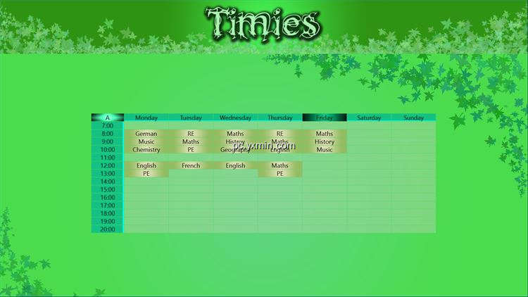 【图】Timies Timetable(截图1)