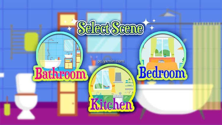 【图】House Clean up – Super Cleaning and Fix it Game for Kids(截图2)