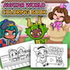Avatar World Coloring Book