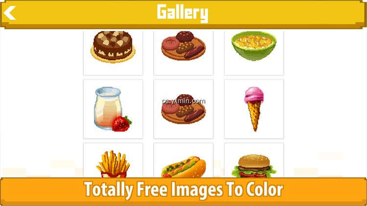 【图】Food Color by Number – Pixel Art, Number Draw Coloring(截图1)