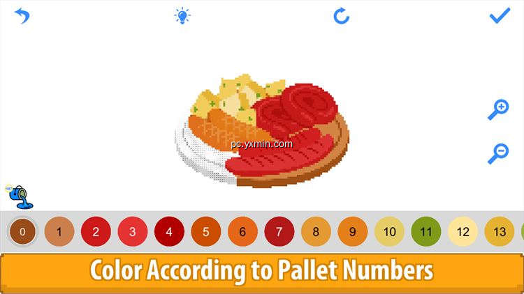 【图】Food Color by Number – Pixel Art, Number Draw Coloring(截图2)
