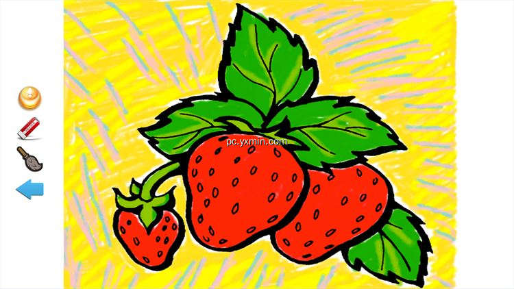 【图】Fruit and Vegetable Coloring Pages for Kids(截图1)