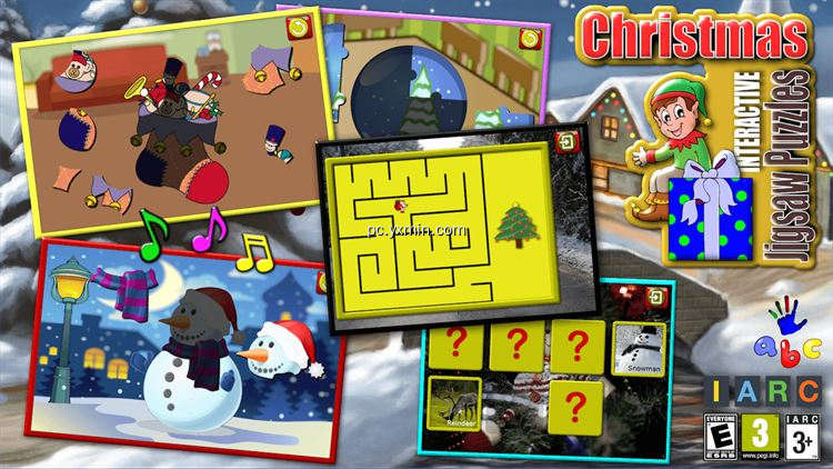 【图】Kids Christmas Jigsaw Puzzles(截图1)
