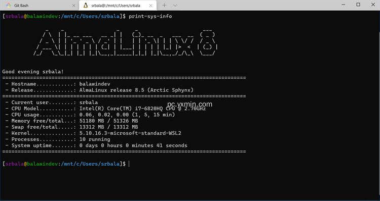 【图】AlmaLinux 8 WSL(截图2)