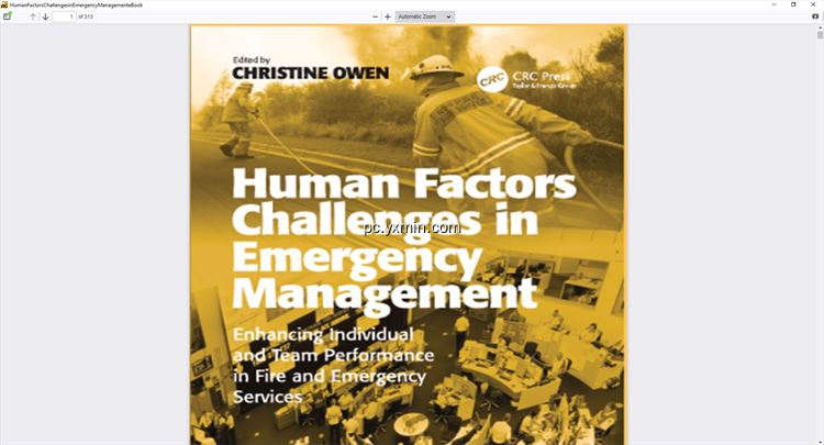【图】Human Factors Challenges in Emergency Management eBook(截图1)