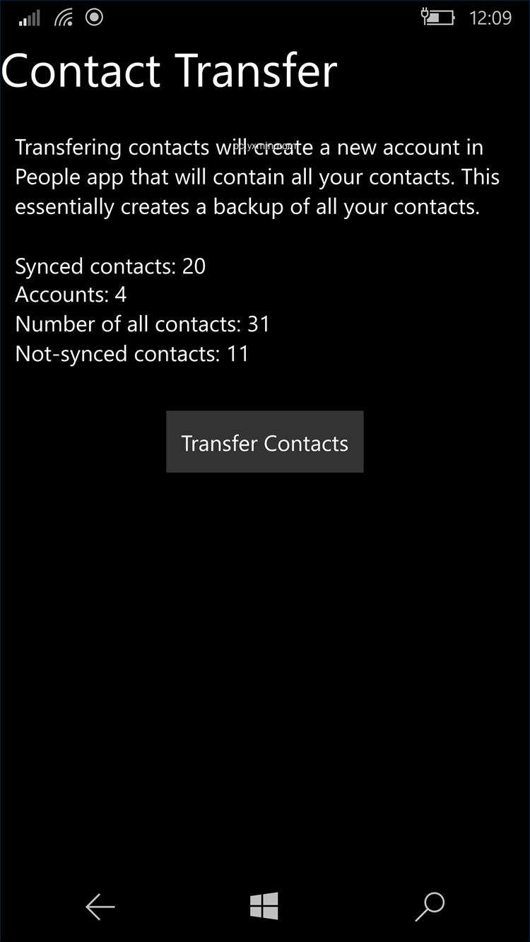 【图】Contact Transfer(截图1)