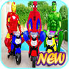 Spider hero Cars Stunt
