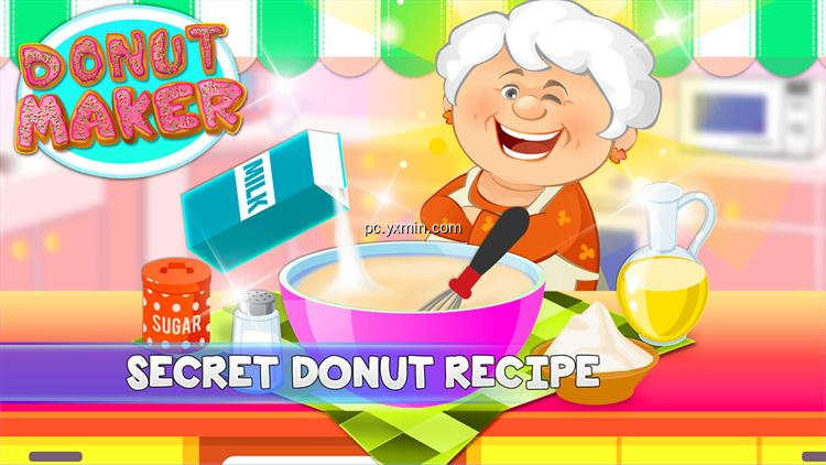 【图】Donut Maker – Crazy Chef Cooking Game for Kids(截图2)