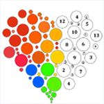 Circle Art – Color by Number, Adult Painting Book Circle Art – Color by Number, Adult Painting Book