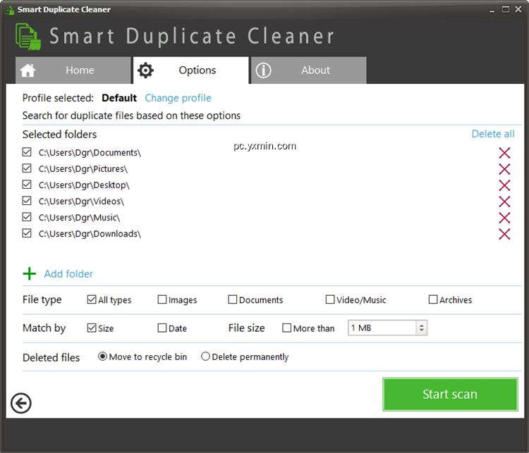【图】Smart Duplicate Cleaner(截图2)