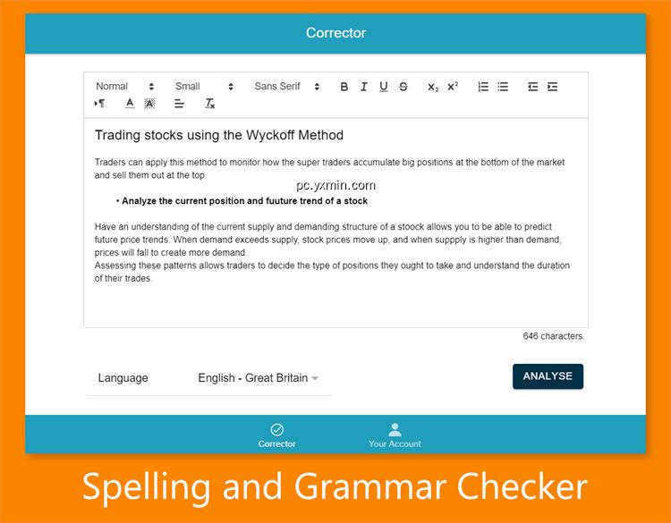 【图】Corrector – Spelling and Grammar Checker(截图1)