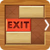 EXIT : unblock red wood block