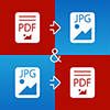 JPG to PDF and PDF to JPG converter