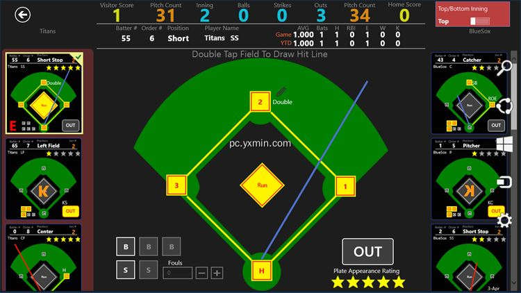 【图】METRO – Baseball Scorebook(截图2)