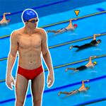 Swimming Pool Race Swimming Pool Race