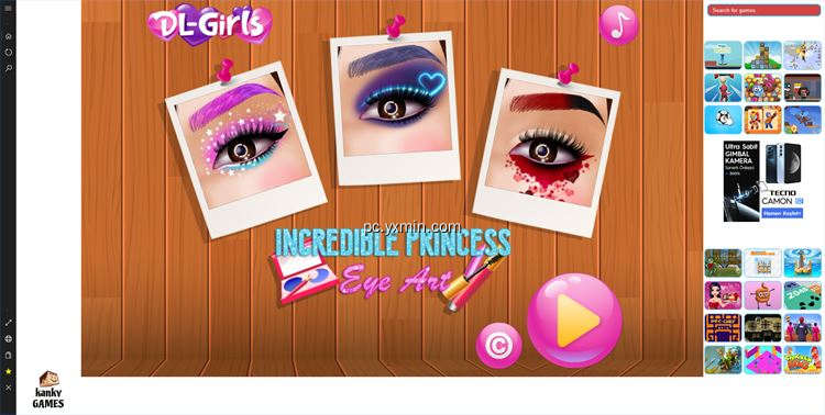 【图】Incredible Princess Eye Art Game(截图1)