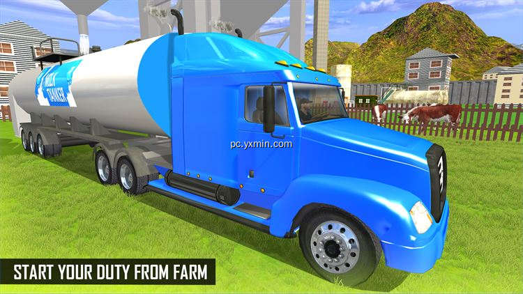 【图】Milk-Man:Offroad Transporter Trailer Truck Drive(截图1)