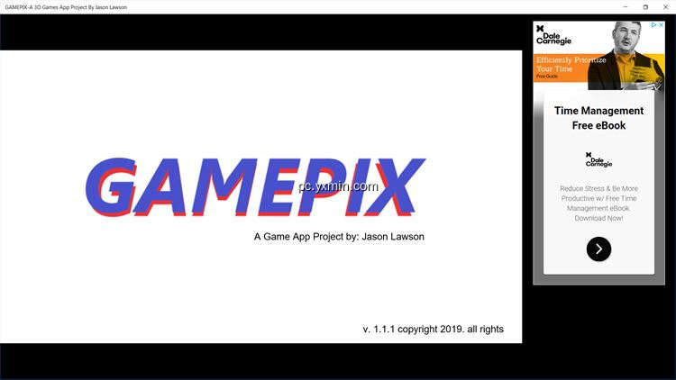 【图】GAMEPIX-A 3D Games App Project By Jason Lawson(截图 0)