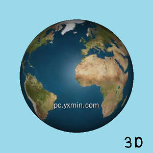 地球3D地图.