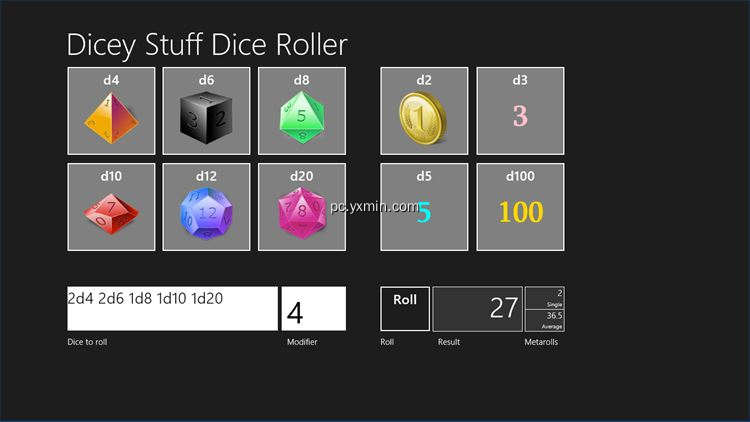 【图】Dicey Stuff Dice Roller(截图 0)