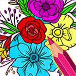 Flowers Color by Number – Colorscapes Paint Art