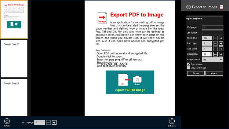 【图】Export PDF to Image(截图2)