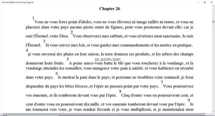【图】The Holy Bible: French Louis Segond(截图1)