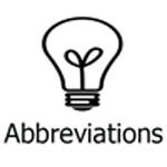 Abbreviations