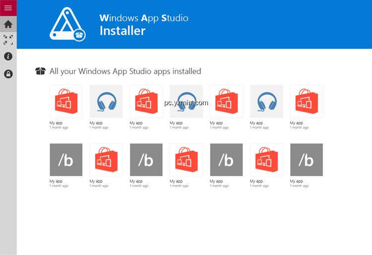 【图】Windows App Studio Installer(截图 1)