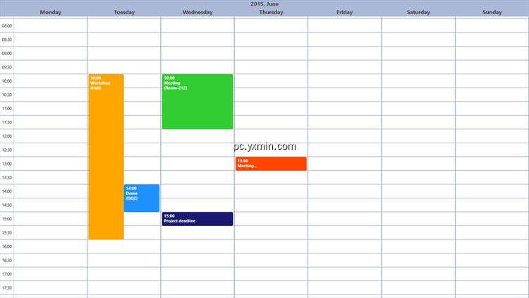 【图】Schedule Planner(截图2)