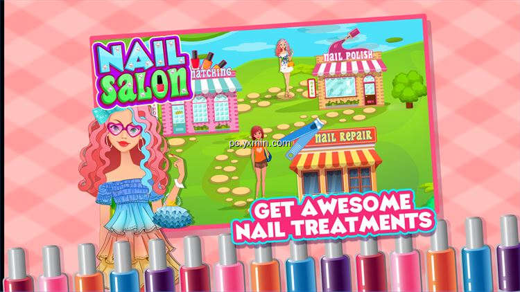 【图】Deluxe Nail Salon – Fun Nail Make Over Game for Girls(截图2)
