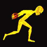 Man in gravity