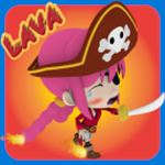 The floor is lava Challenge Pirate Escape