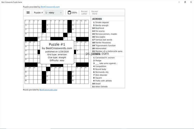 【图】Best Crosswords Puzzle Game(截图1)