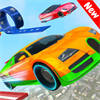 Sky Drive Ramp Car Stunt Game