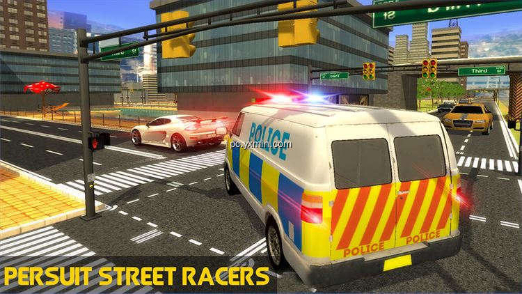 【图】Police Mini Bus Crime Pursuit 3D – Chase Criminals(截图2)