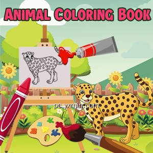 Animals Coloring Book for Kids