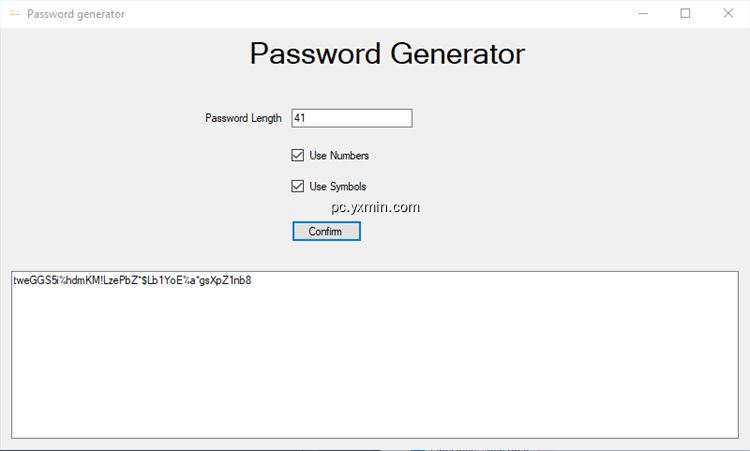 【图】Password Generator!(截图 0)