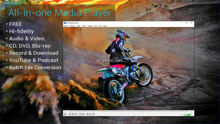 【图】Neo Media Player – Free DVD Player, Blu-ray Player, Audio & Video Player, Watch & Download YouTube, Convert Video & Audio(截图1)