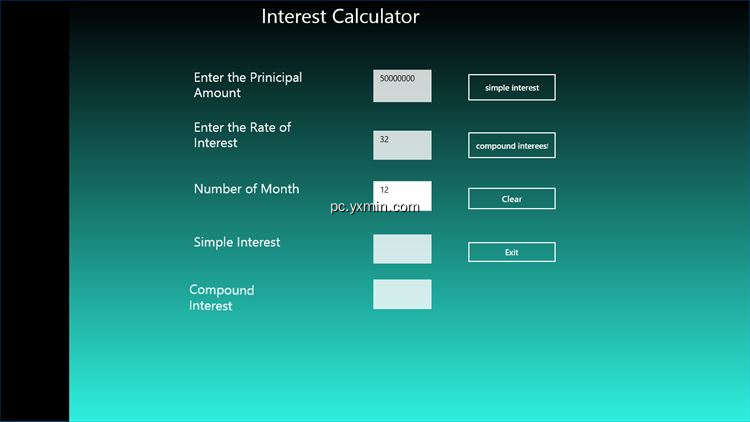 【图】Interest Calc Machine(截图2)