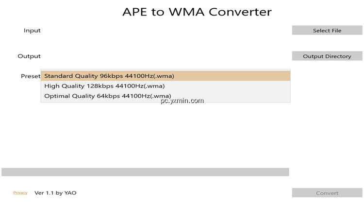 【图】APE to WMA Converter(截图1)