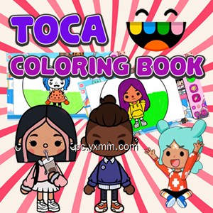 Toca Coloring Books