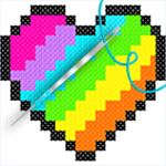 Cross Stitch – Adult Color By Number Book Pages Cross Stitch – Adult Color By Number Book Pages