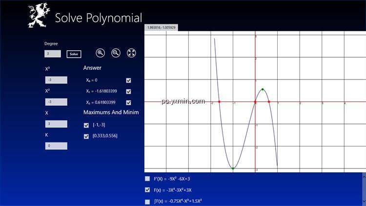 【图】Solve Polynomial Equation(截图1)