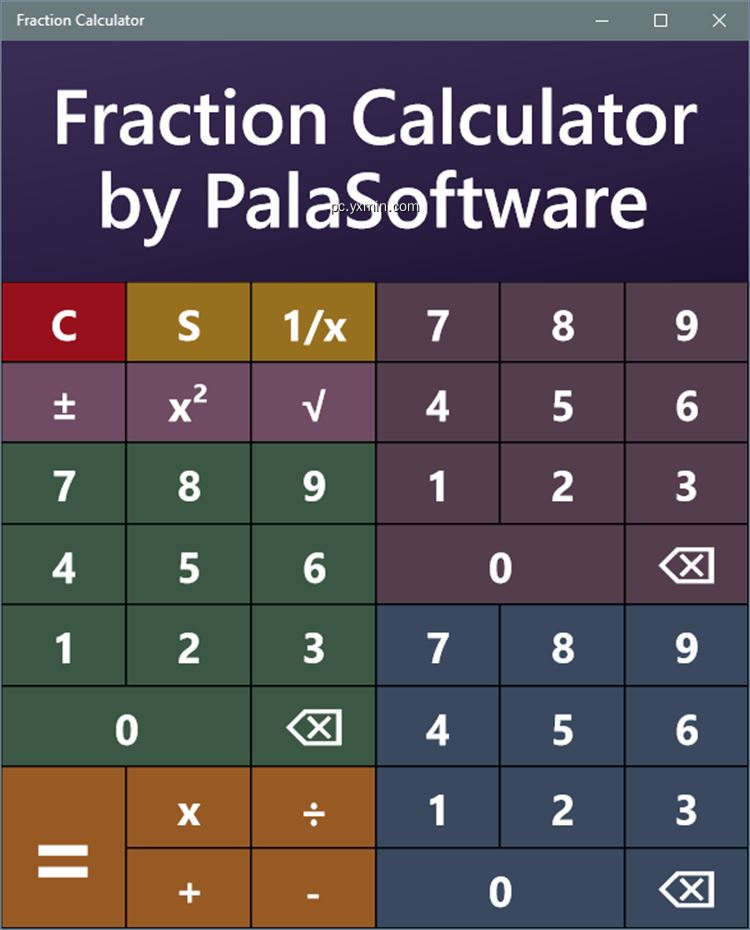 【图】Fraction Calc by PalaSoftware(截图1)