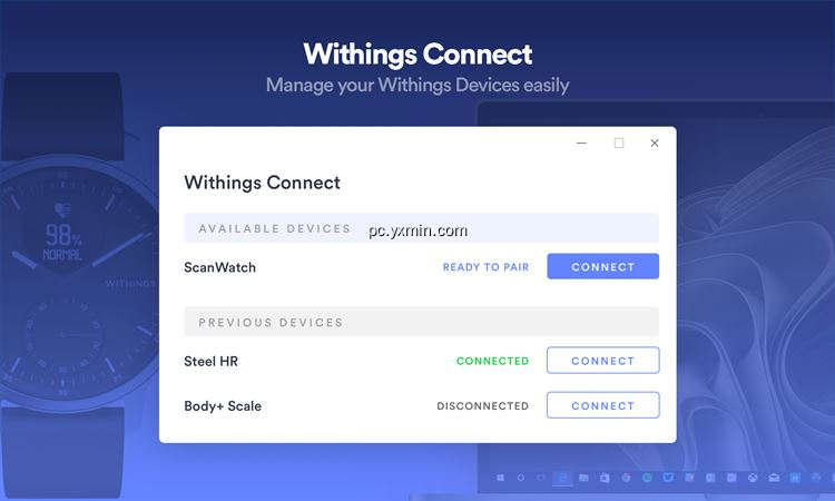 【图】Connect for Withings(截图1)