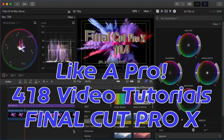 【图】Like A Pro! Guides For Final Cut Pro X(截图1)